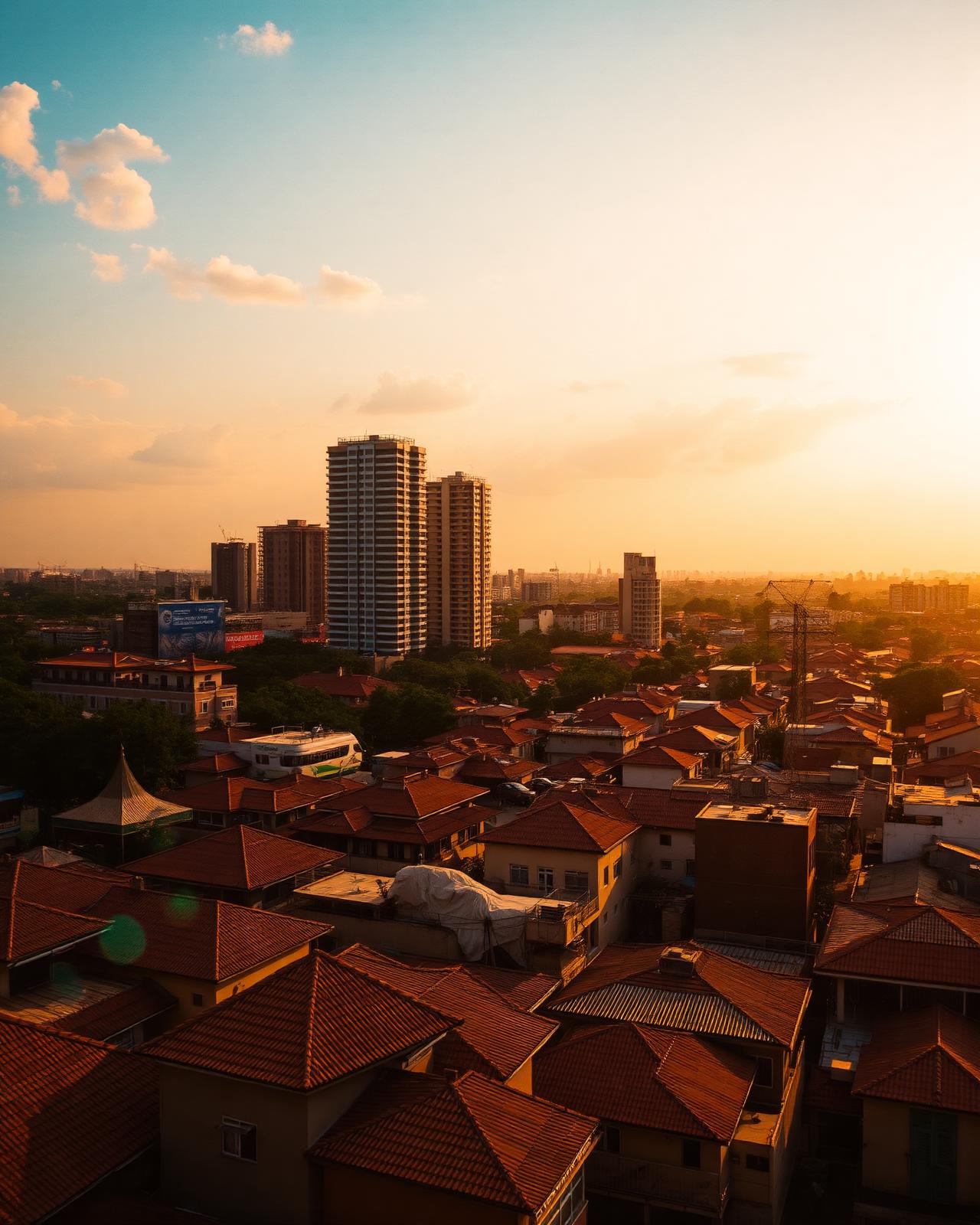 Accra skyline