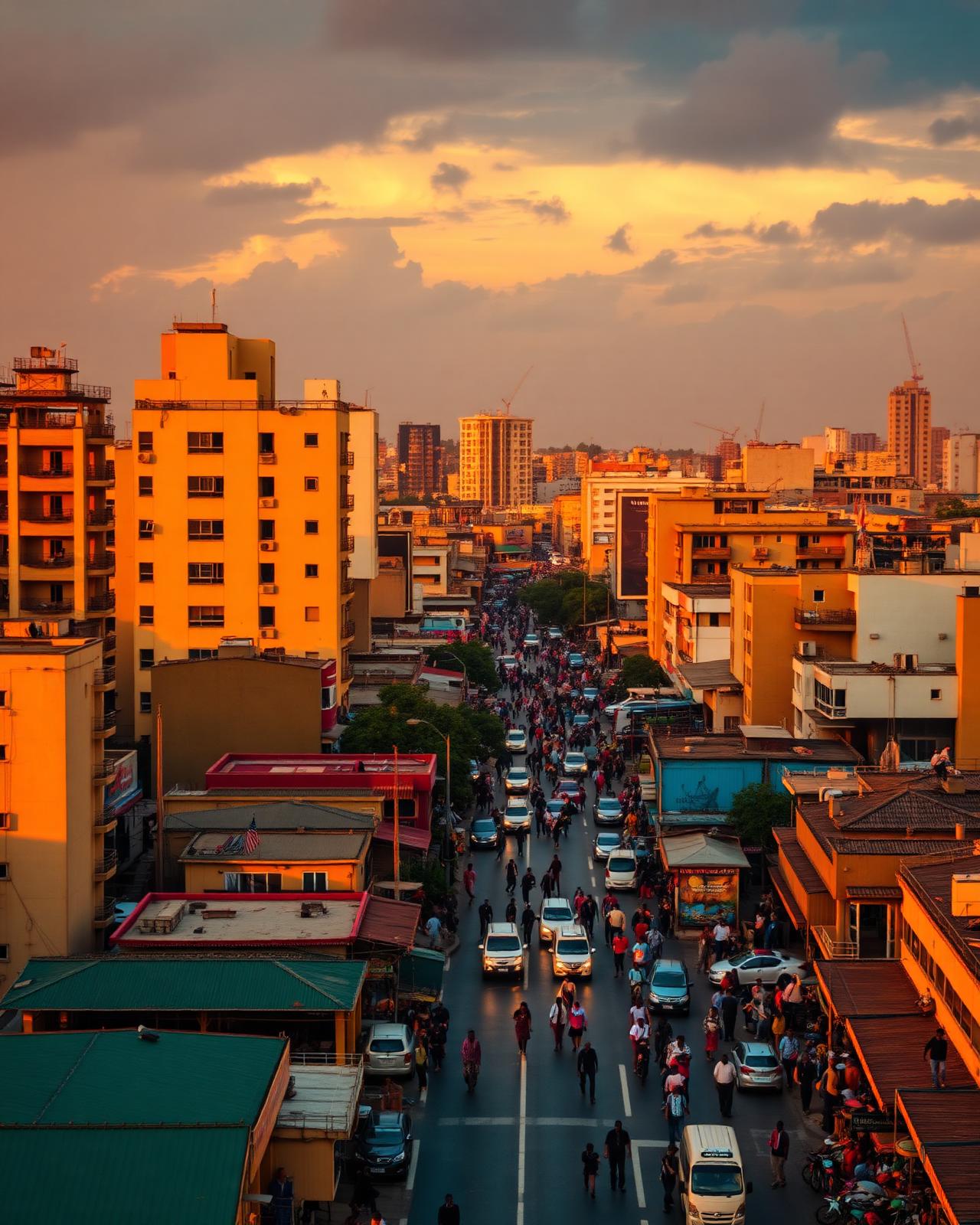 Lagos skyline